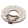 thumbnail image 3 of Wooden Melody Tool, Musical Educational Rotating Circle of Fifths, Wooden Wheel for Musicians, Composers, 3 of 3