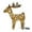 Reindeer, variant on SLYNSHome LED Christmas Pre-Lit Snowman Outdoor Lights,Xmas Light Up Snowman Yard Decoration Lighted Christmas Family Scene Ornament for Holiday Front Door Patio Garden (Baby,8.6 Inch)