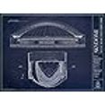 thumbnail image 3 of Ballpark Blueprints SkyDome 18x24 Unframed Print, 3 of 3