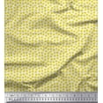 thumbnail image 1 of Soimoi Crepe Silk Fabric Stars Star Print Sewing Fabric Yard 42 Inch Wide, 1 of 3