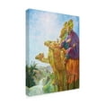 thumbnail image 2 of Trademark Fine Art 'Three Wise Men Camels' Canvas Art by Hal Frenck, 2 of 3