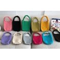 thumbnail image 3 of MMYGU Women Small Crochet Cell Phone Purse Vertical Open Tote Mini Messenger Clutch Top Handle Handbag Handmade Woven Bucket Bag, 3 of 3