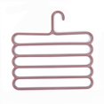 thumbnail image 1 of 5 Layers Clothes Rack Holder Hook Pants Trousers Denim Jeans Scarf Coat Hanger, 1 of 10