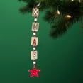 thumbnail image 4 of Adornos Navideños Letras de Madera Pintadas Xihbxyly Colgantes para Árbol de Navidad, 4 of 6