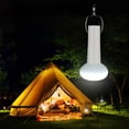 thumbnail image 4 of Linterna de bombilla LED alimentada por energía solar | Lámpara portátil de camping al aire libre para tienda de campaña, senderismo, pesca, emergencia | USB recargable, 1200 mAh, cable de 9,8 pies, 4 of 8