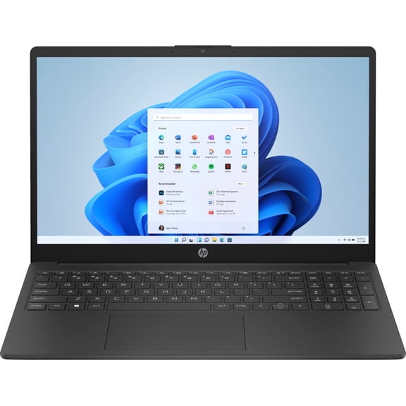 Restored HP 15-fd0017ca 15.6" FHD IPS Intel Core i5-1335U 1.3 GHz 8GB DDR4 512GB SSD Intel Iris Xe Windows 11 Home Laptop, Black - 7Y931UA