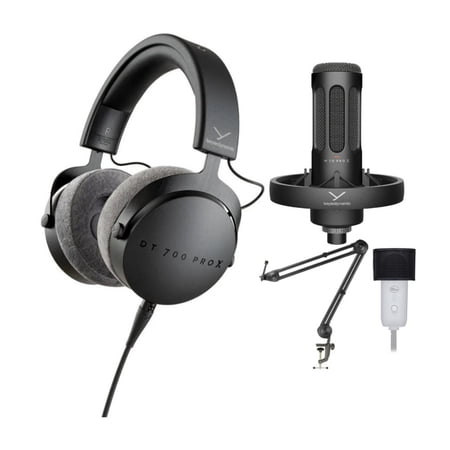 UPC: 0196271876373 | beyerdynamic DT 700 Pro X Closed Back Headphone with Condenser Microphone Bundle