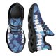 thumbnail image 1 of Zapatos planos con estampado divertido de dientes de dentista para mujer, zapatillas azules con cordones, calzado transpirable de verano para adolescentes., 1 of 6