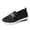 Black, variant on ibiyuan Wide Toe Box Shoes Women Closures Arch Support Walking Shoes for Women Mesh Knitted Walking Anti-Skid Sneakers for Women Casual Hands Free Mary Jane Flats Foam Shoes