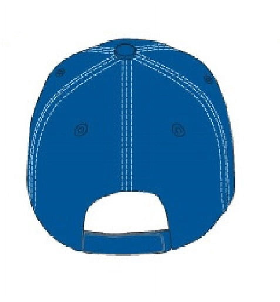 Checkered Flag FOG1831 Ford Oval Logo Checkered Flag Sports Blue Adjustable Structured Hat