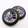thumbnail image 4 of 2Pcs Replacement 100 mm Pro Scooter Wheel with Abec 9 Bearings Fit for MGP/Razor/Lucky Pro Scooters Scooter Wheels, 4 of 4