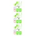 thumbnail image 2 of Juego de disfraces Wosthever con guantes de rejilla 3piezas verde para fiestas de los años 80, 2 of 6
