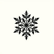 HELLOYOUNG Christmas Snowflake Wall Decor - Delicate Iron Silhouette Ornament for Living Room & Bedroom, Festive Holiday & Halloween Accent-Wall Sculptures