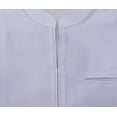 thumbnail image 6 of Atasi Men's Plain White Polyester Long Shirt Festive Summer Casual Kurta-Small, 6 of 7