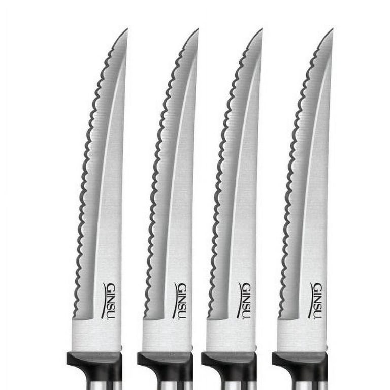 Steak Knives Set - 5 - 4 Pcs Steak Knifs - Damascus Steel - Japanese  AUS-10 Super Steel - Gifts Boxed - Premium Quality Red G10 Knives Handel Steak  Knife Set - Yahoo Shopping