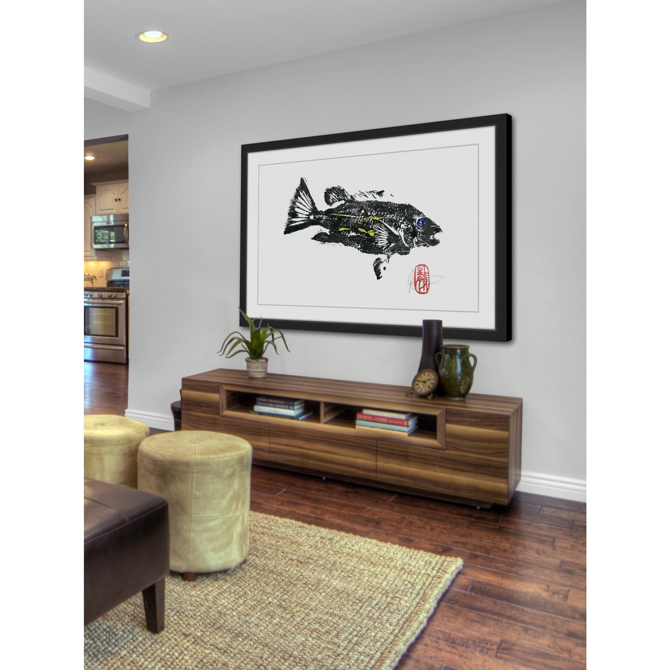 "Mi Amigo" Framed Painting Print