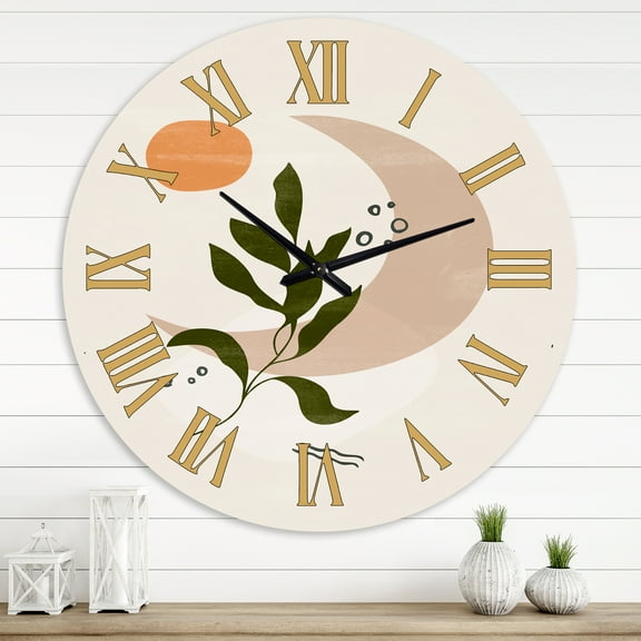 Designart 1 in Quartz Modern/Contemporary Wall Clock