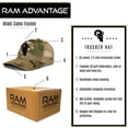 thumbnail image 2 of Ram Advantage Trucker Hat - Adjustable Snapback for Men and Women - Desert Camo, 2 of 3