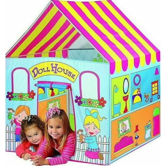 Play House Pop Up Play Tent-Tent for Girl Castle for Indoor/Outdoor Foldable with Carry Case