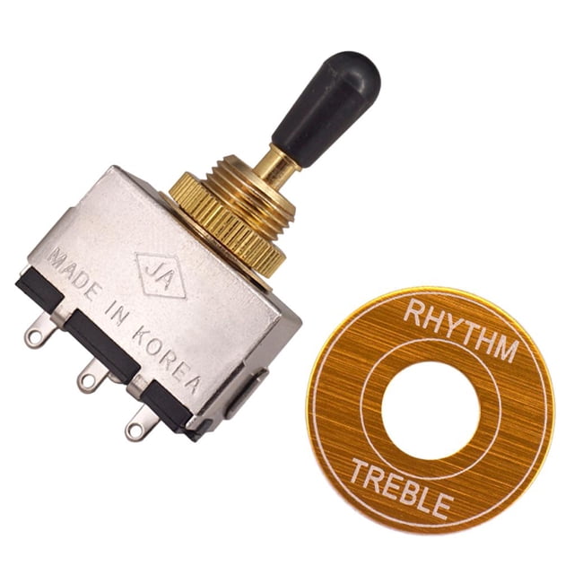 Interruptores de Potenciómetros Yuyangstore de Palanca de Guitarra Eléctrica Dorados