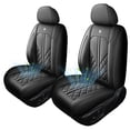 thumbnail image 3 of 2025 Car Seat Cover for Toyota Camry , Black Car Seat Covers, PU Leather 5 Seats Full Set Airbag Compatible Beautify Car Interior, Protect Car Seats, 3 of 9