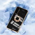 thumbnail image 5 of Electroplated Case for Samsung Galaxy A16 5G, Slim Plating Rotatable Metal Ring Holder Stand Cover Support Magnetic Car Mount Rugged Shockproof Protective Case for Samsung Galaxy A16 5G, Black, 5 of 6