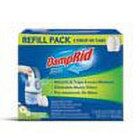 DampRid FG97 Drop-In Tabs Moisture Absorber Refills, Fresh Scent, 15 Oz, 2-Count