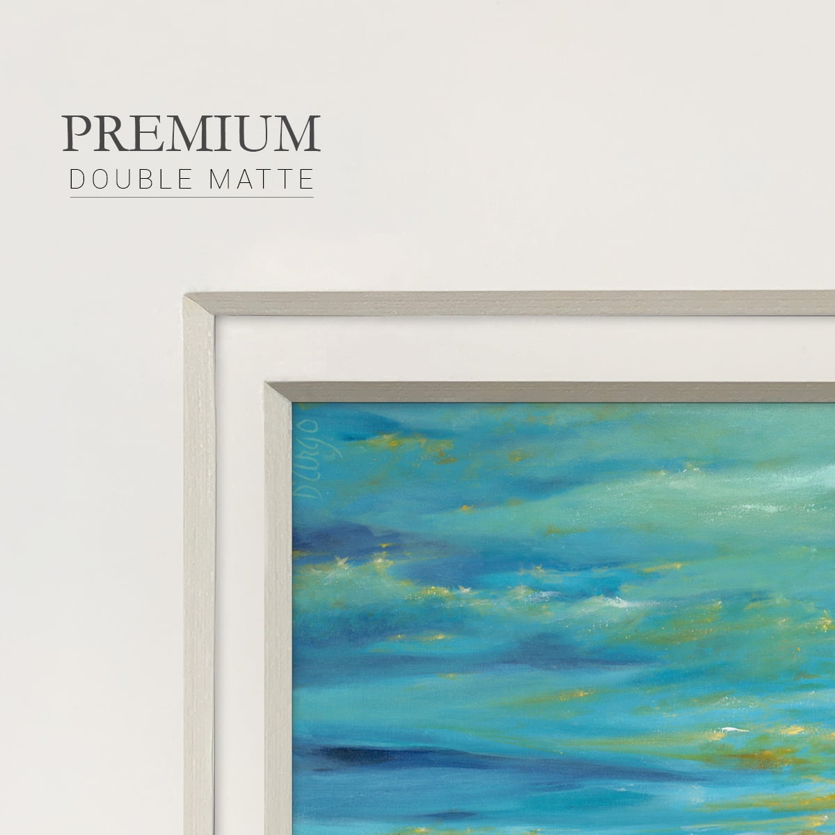 Deep Blue-Premium Framed Print