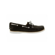 SPERRY Top-Sider Womens Gold Authentic Original 2-Eye Black Boat Shoe 5 Women US