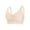 Complexion, variant on Women's Front Button Wireless Bra Plus Size Comfort, Thin Soft Breathable Vest Underwear, Easy Closure Sleep Lingerie, Wide Strap Support No Underwire
