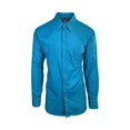 thumbnail image 1 of Wrangler Chemise Homme Turquoise Wrancher Manches Longues Confort (S03), 1 of 12