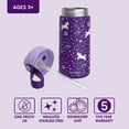 thumbnail image 5 of bentgo Stainless Steel Double Wall Insulated Water Bottle 14 oz. Unicorn (BGKSTBL-UNI), 5 of 8