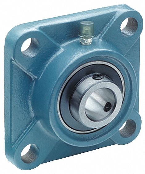 9/16"inch HCFL202-9 2 Bolts Flanged Cast Housing Mounted Bearing w Eccentric 