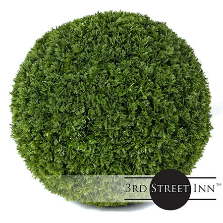 Cypress Topiary Tree - 3rd Street Inn Cypress Topiary Ball - 15