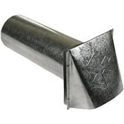 Builders Best P-Tanium 4 In. Galvanized Wide Mouth Dryer Vent Hood