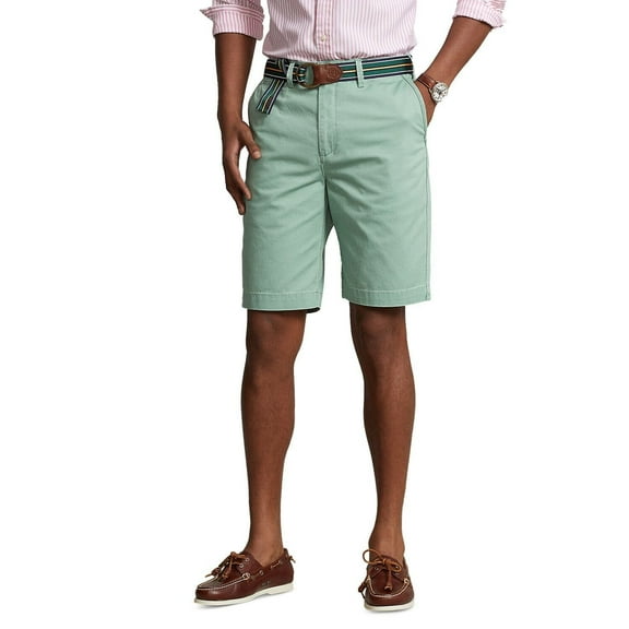 Polo Ralph Lauren Men's 10-Inch Relaxed Fit Twill Shorts Faded Mint Size 35 B4HP