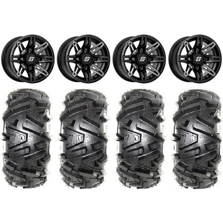 Sedona Rukus 14 Wheels Black +30mm 28 Moto MTC Tires Kawasaki Mule Pro FXT Sedona Rukus 14 Wheels Black +30mm 28 Moto MTC Tires Kawasaki Mule Pro FXT