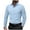 Light Blue, variant on Dagugfen Button down Shirts for Men Long Sleeve Lapel Suit Slim Lightweight Business Casual Dress Shirts