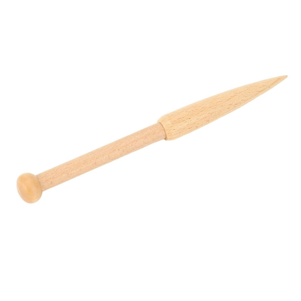 Agujas De Tejer De Madera, Bobina Versátil De Alta Eficiencia, Palo De Madera De Haya Para De Alambre Para Entusiastas Experimentados