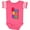 Football Pink and White, variant on Inktastic Autism Awareness Boys or Girls Baby Bodysuit