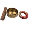 thumbnail image 3 of lionlar Tibetan Singing Bowl Set 8 cm Inner Dia Multifunctional Relaxation Yoga Tool, 3 of 9