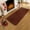 Brown, variant on Cinvoph Plush Area Rugs for Living Room Bedroom, Machine Washable Soft Cozy Bedside Rug, Indoor Floor Carpet Home Decor 16"x32" Black