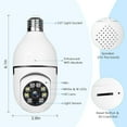 thumbnail image 3 of Koudindg E27 Light Bulb Security Camera HD Wireless 5GHz/2.4GHz WiFi 360° View with Motion Detection, 3 of 8