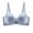 Blue, variant on Lace Nursing Bra Women Padded Bra Feature V-Neck No Underwire Bra Style W-1456 Blue M
