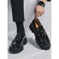 thumbnail image 5 of Brock Style Men's Pu Leather Shoes, Business Dress Shoes With Soft Sole For Formal & Casual Occasions, Spring & Autumn Wedding Shoes For Groomsmen & G, 5 of 5