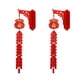 thumbnail image 2 of 2x Decoraciones de Año Nuevo Chino Colgante Festivo Rojo Tradicional 2026 Caballo Lunar estilo C, 2 of 8