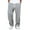 Gray, variant on Texture Pants Men Drawstring Wide Leg Hippie Pants Lightweight Breathable Hiking Sweatpants Lounge Trousers