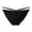 Black, variant on Panties for Women,Mid Waist Lace Briefs Hollow Out Mesh Underwear Comfortable Stretch Fit,Womens Underwear,White,M