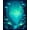 Blue, Pattern 4, variant on ODIKA 4'x6' Machine Washable Non-Slip Area Rug, Dynamic Ocean Wave Illusion Abstract Sea Surface Vortex Design High Traffic Rug, Blue, 141460