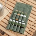 thumbnail image 4 of Camping Spice Kit Travel Spice Holder Hiking Spices Set bushcraft Spice kit for Outdoor Camping BBQ - khaki, 4 of 8